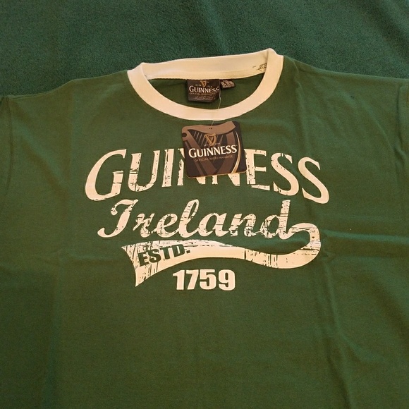 Guinness Baseball Tee - Picture 1 of 3